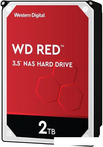 Жесткий диск WD Red 2TB WD20EFAX - фото