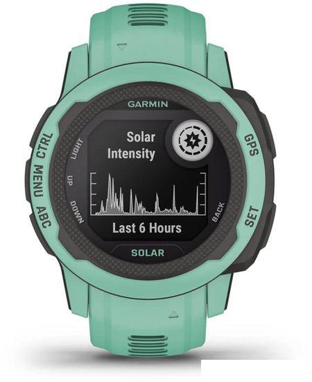 Умные часы Garmin Instinct 2S Solar (нео тропик) - фото