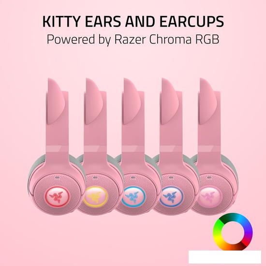 Наушники Razer Kraken Kitty V2 BT - фото