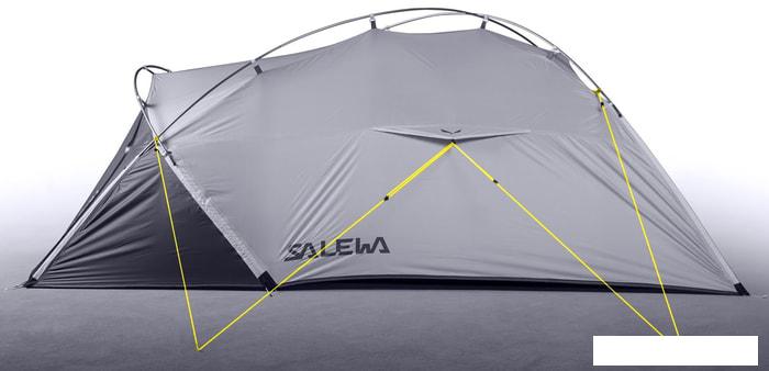 Треккинговая палатка Salewa Litetrek II Light (серый) - фото