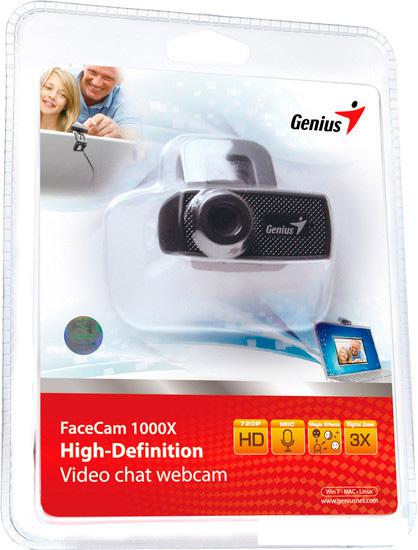Web камера Genius FaceCam 1000X - фото