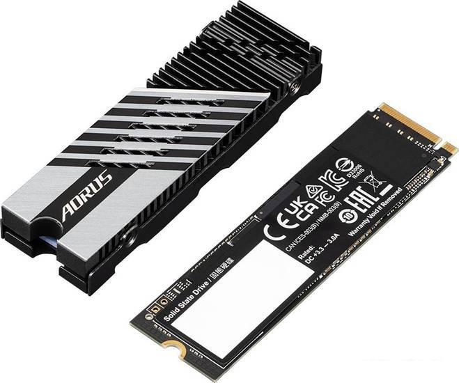 SSD Gigabyte AORUS Gen4 7300 1TB AG4731TB - фото