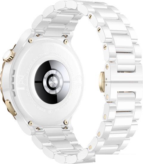 Умные часы Huawei Watch GT 3 Pro Ceramic 43 мм (белый/керамика) - фото