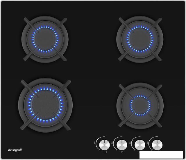 Варочная панель Weissgauff HG 640 BG - фото