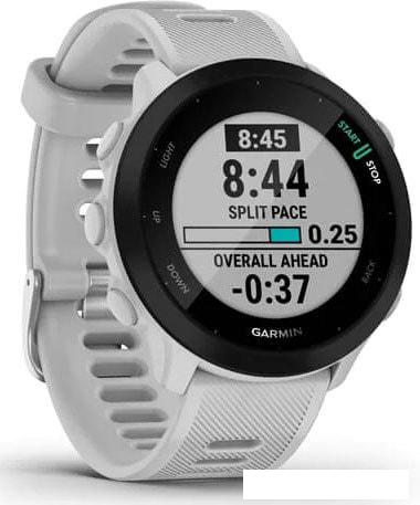 Умные часы Garmin Forerunner 55 (белый) - фото