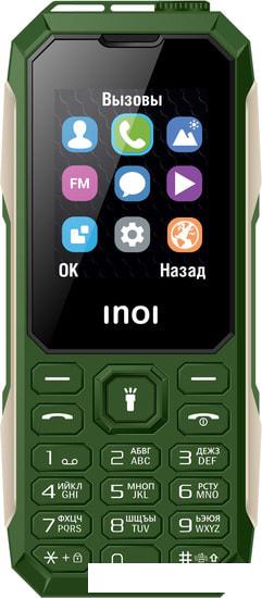 Мобильный телефон Inoi 106Z (зеленый) - фото