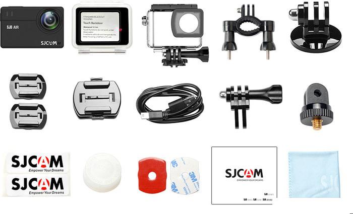 Экшен-камера SJCAM SJ8 Pro Full Set box (белый) - фото