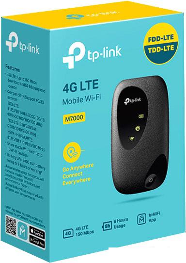 Мобильный 4G Wi-Fi роутер TP-Link M7000 - фото