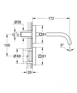 Смеситель Grohe Allure [36235000] - фото