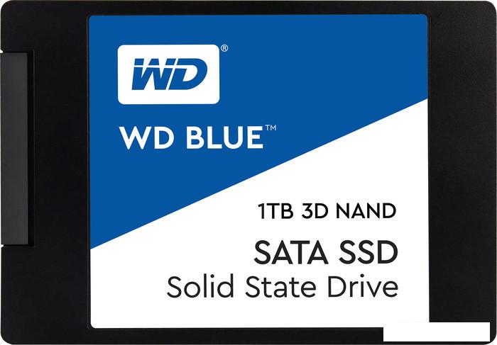 SSD WD Blue 3D NAND 1TB WDS100T2B0A - фото