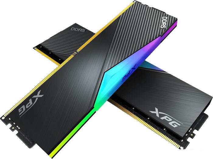 Оперативная память ADATA XPG Lancer RGB 2x16ГБ DDR5 6000МГц AX5U6000C3016G-DCLARBK - фото