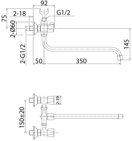 Смеситель Milardo Tring TRISB02M10 - фото