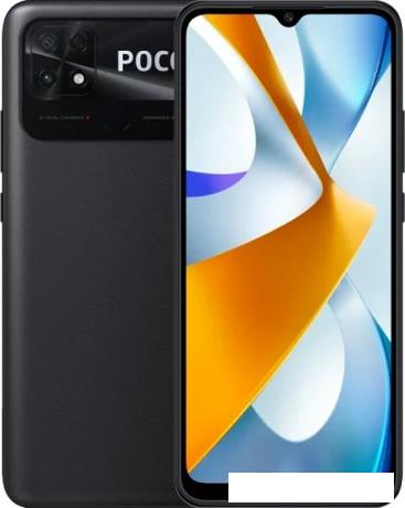 Смартфон POCO C40 3GB/32GB международная версия (черный) - фото