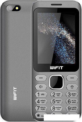 Кнопочный телефон Wifit Wiphone F2 (темно-серый) - фото