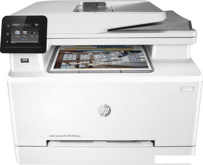 МФУ HP Color LaserJet Pro M282nw 7KW72A - фото