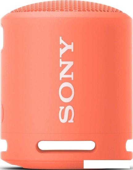 Беспроводная колонка Sony SRS-XB13 (коралловый) - фото