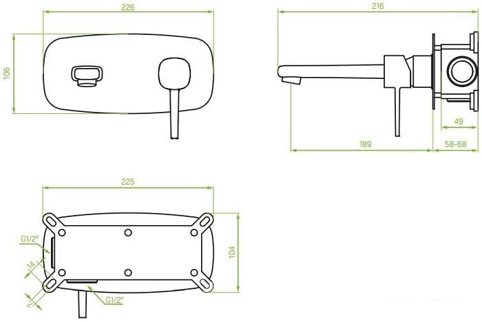 Смеситель Laveo Pola BAP 022P - фото