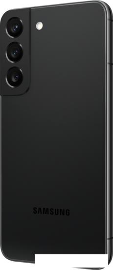 Смартфон Samsung Galaxy S22 5G SM-S901E/DS 8GB/256GB (черный фантом) - фото