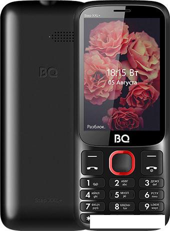 Мобильный телефон BQ-Mobile BQ-3590 Step XXL+ (черный/красный) - фото