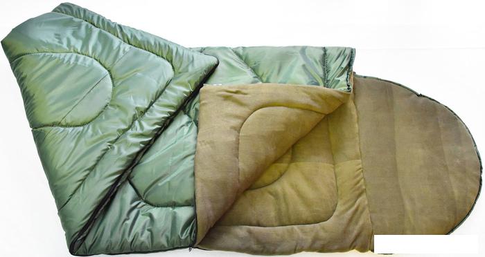 Спальный мешок Mednovtex Expert Travel -25C (зеленый) - фото