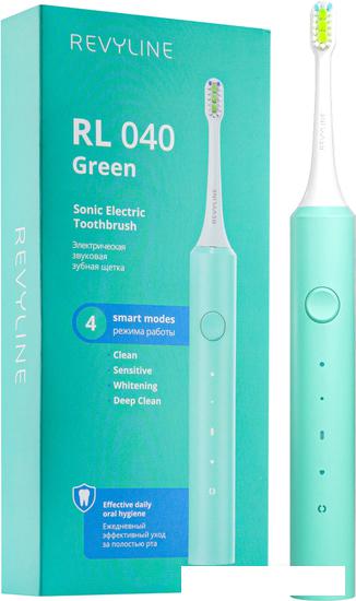 Электрическая зубная щетка Revyline RL 040 (зеленый) - фото