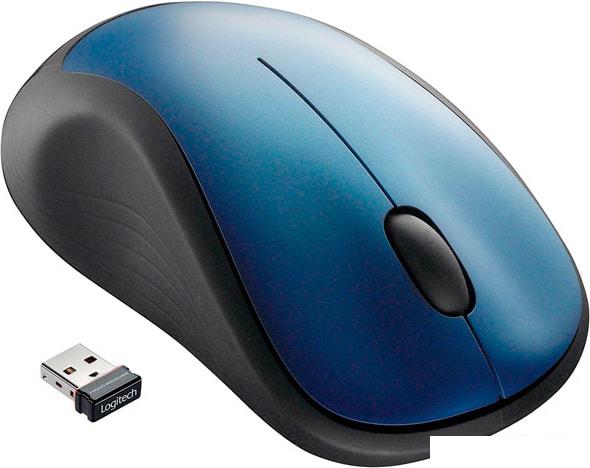 Мышь Logitech M310 (синий) - фото