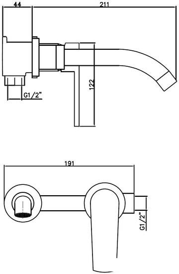 Смеситель Esko SM28 B - фото