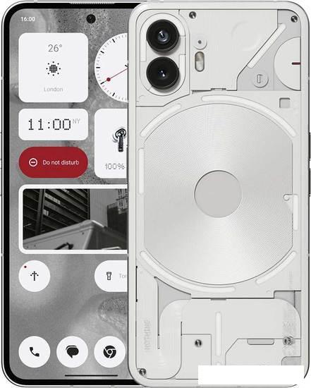 Смартфон Nothing Phone (2) 12GB/256GB (белый) - фото