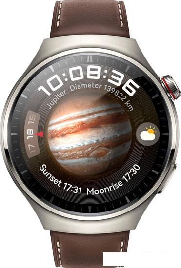 Умные часы Huawei Watch 4 Pro (с кожаным ремешком) - фото