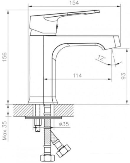 Смеситель Decoroom DR23011 - фото