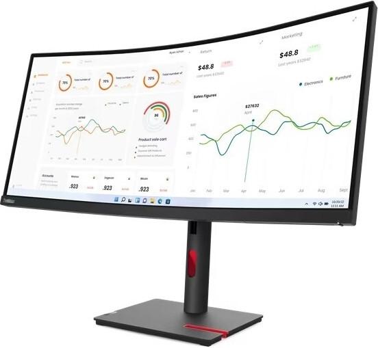 Монитор Lenovo ThinkVision T34w-30 63D4GAT1EU - фото