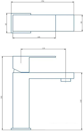 Смеситель Haiba HB10803-7 - фото