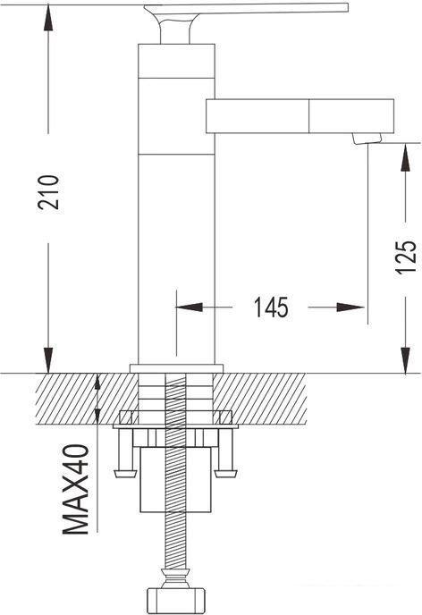 Смеситель Shevanik S6601H - фото