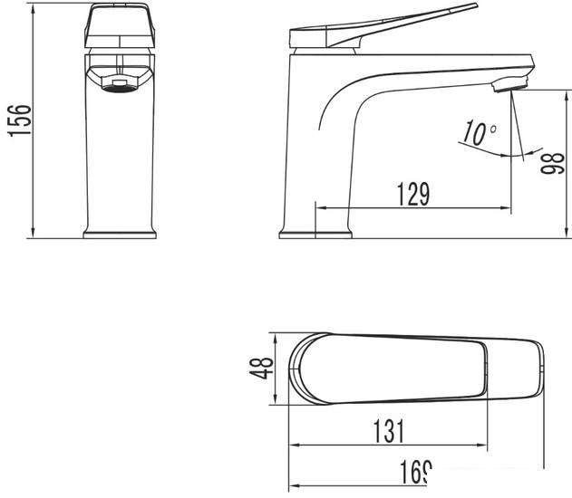 Смеситель Lemark Bronx LM3706BL - фото