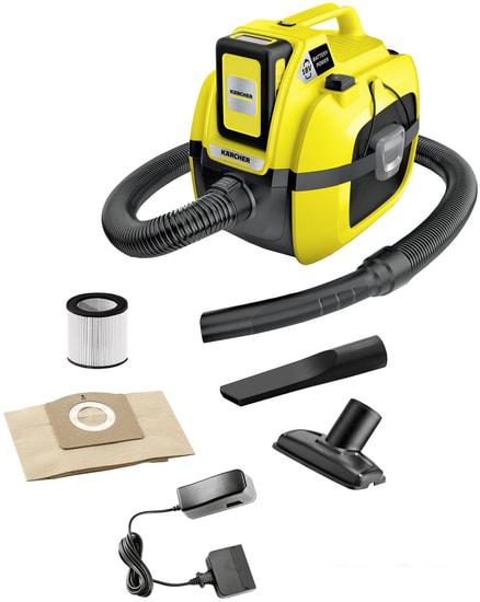 Пылесос Karcher WD 1 Compact Battery 1.198-301.0 - фото