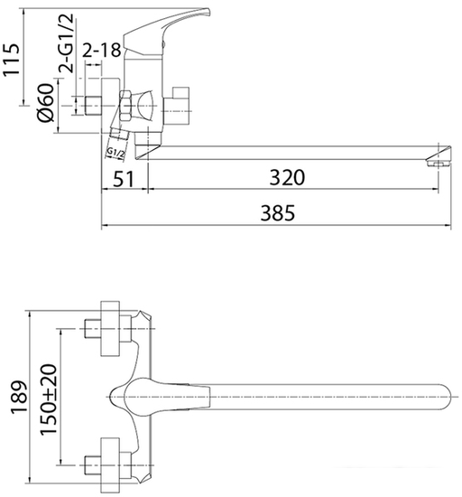 Смеситель Milardo Sterm STESB02M10 - фото