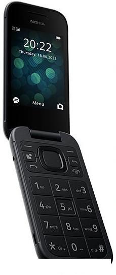 Кнопочный телефон Nokia 2660 (2022) TA-1469 Dual SIM (черный) - фото