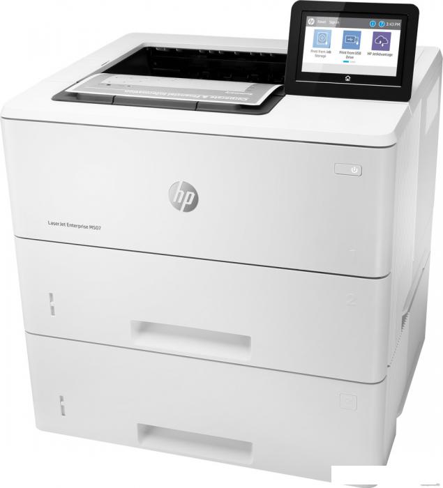 Принтер HP LaserJet Enterprise M507x - фото