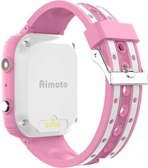 Умные часы Aimoto Indigo (белый/розовый) - фото