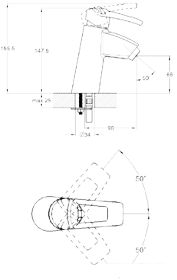 Смеситель G.Lauf LWF1-A113 - фото