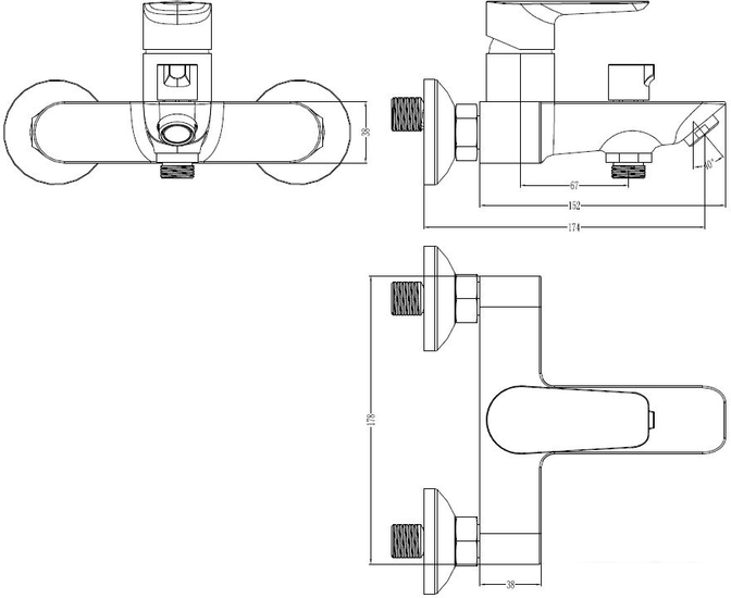 Смеситель IDDIS Cloud CLOSB02i02WA - фото