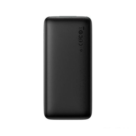 Внешний аккумулятор Baseus Bipow Pro Digital Display Fast Charge 20W Overseas Edition 10000mAh (черный) - фото