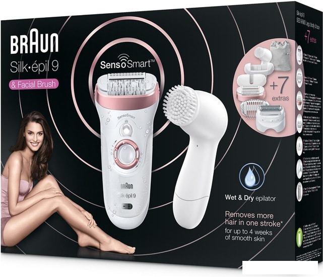 Эпилятор Braun Silk-epil 9 SensoSmart 9/880 Wet&Dry - фото