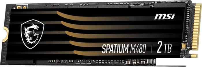 SSD MSI Spatium M480 2TB S78-440Q150-P83 - фото