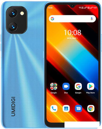 Смартфон Umidigi Power 7S 4GB/64GB (синий) - фото