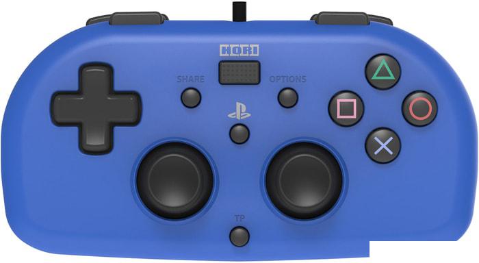 Геймпад HORI Mini Wired Gamepad (синий) - фото
