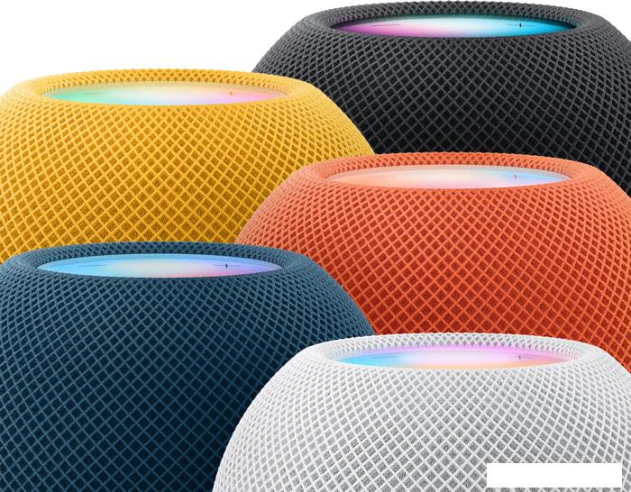 Умная колонка Apple HomePod Mini (желтый) - фото