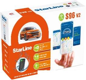 Автосигнализация StarLine S96 v2 BT 2CAN+4LIN 2SIM LTE GPS - фото