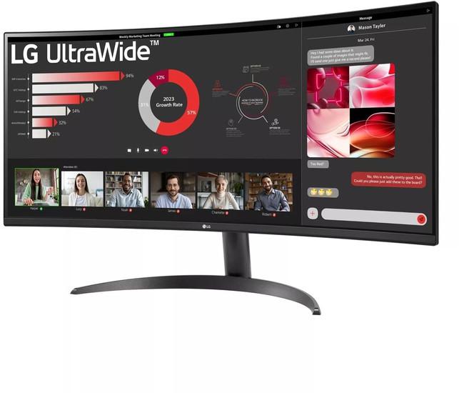 Монитор LG UltraWide 34WR50QC-B - фото