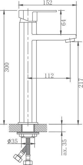 Смеситель Haiba HB11806 - фото